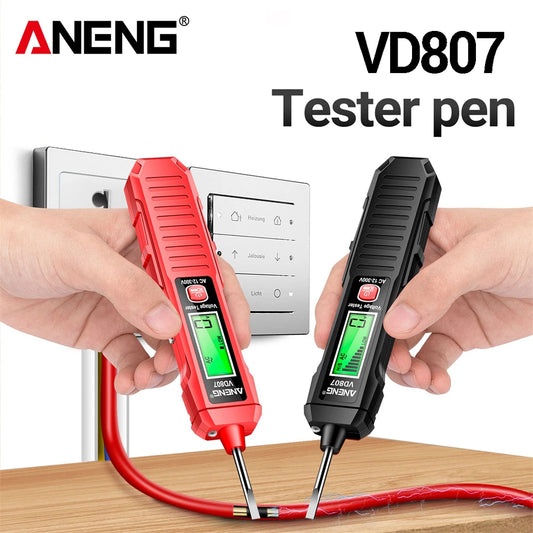 ANENG VD807 Smart Induction Tester Pen AC 12-300V Voltage Tester NCV
