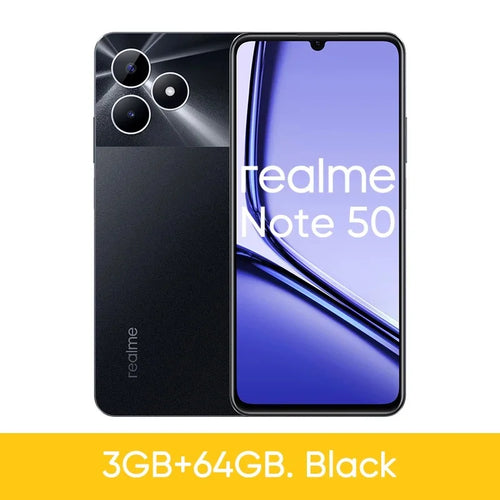 realme Note 50 Mobile Phone 6.74" 90Hz Realistic Screen 13MP AI Camera
