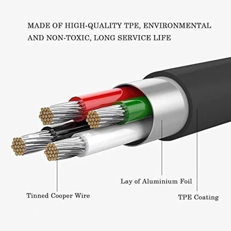 2.5mm to 3.5mm Audio Cable For Bose QC25 35/OE 2/OE 2i/AE2Quiet