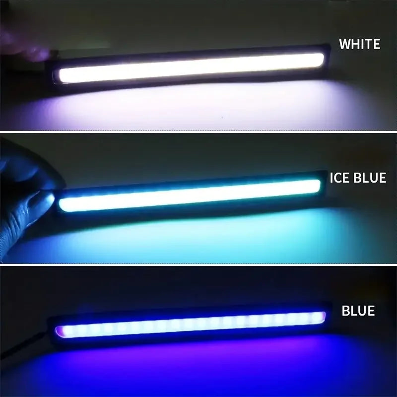 2 PCS Super Bright 17CM LED COB Fog Bulb Car DRL LED Strip Daytime