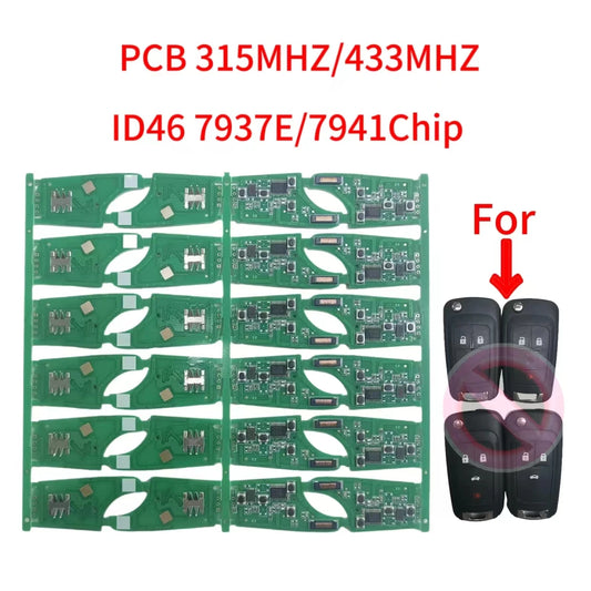 jingxin Key PCB For Chevrolet Camaro Cruze Equinox Malibu FCC