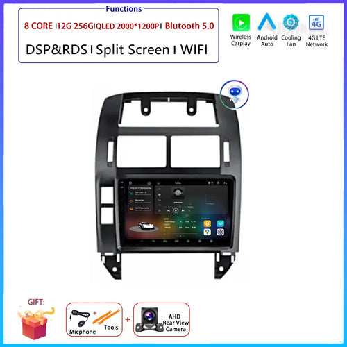 Android OS Car Radio For Volkswagen VW Polo MK4 6Q 9N 9N3 2004-2009