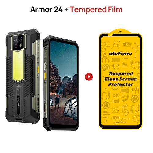 Ulefone Armor 24 Rugged Phone 22000mAh Up to 24GB+ 256GB 6.78"120Hz