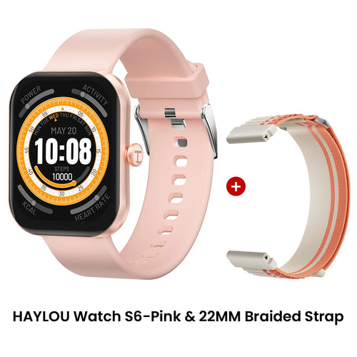 HAYLOU Watch S6 Smartwatch 2.01" HD Display Smart Watch Bluetooth