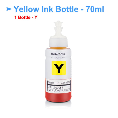 664 673 T673 Refill Dye Ink For Epson Eco Tank L805 L850 L810 L800