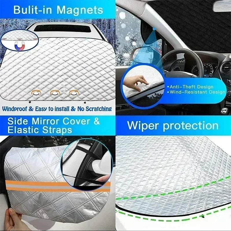 Magnetic Car Snow Shield Frost Prevention Frost Prevention Front
