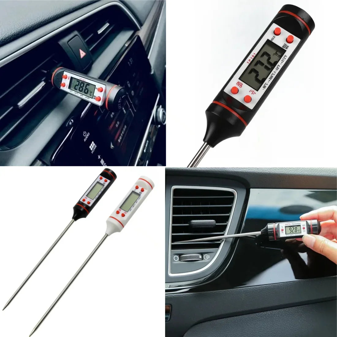 Thermometer Digital Probe Thermometer Kitchen Water Temperature Oil