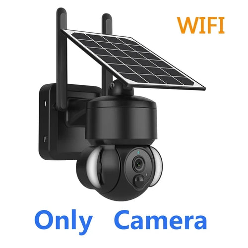 SHIWOJIA Outdoor Camera 4G / Wifi Solar Powered 7500mAh Battery with
