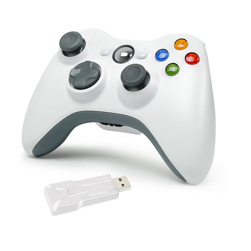 Xbox 360 Gamepad Wireless/Wired Controller Supports Xbox 360/360