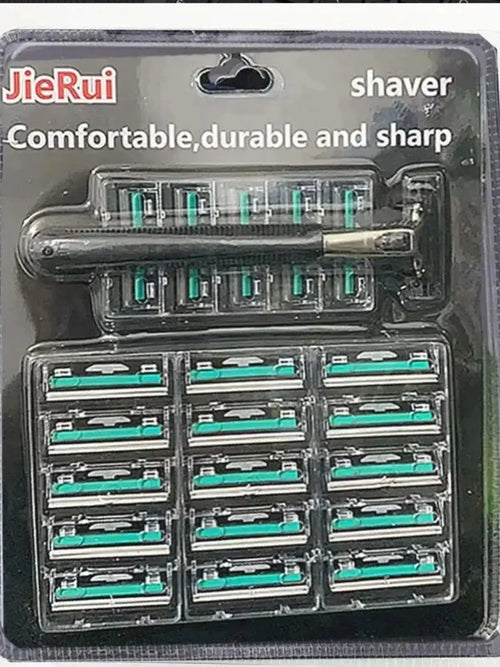 Double Razor Blades Replaceable Heads Old Manual Fine Razor Men's