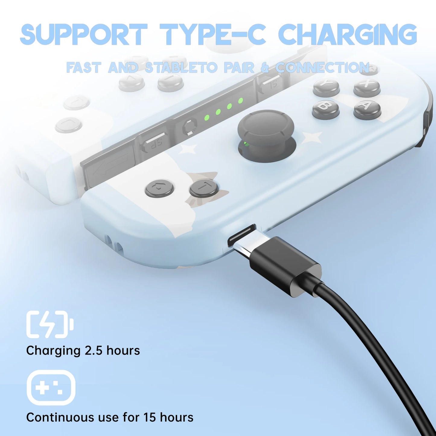 For Joycons joystick For Nintendo Switch/Pc Gamer/Android/Video Mini