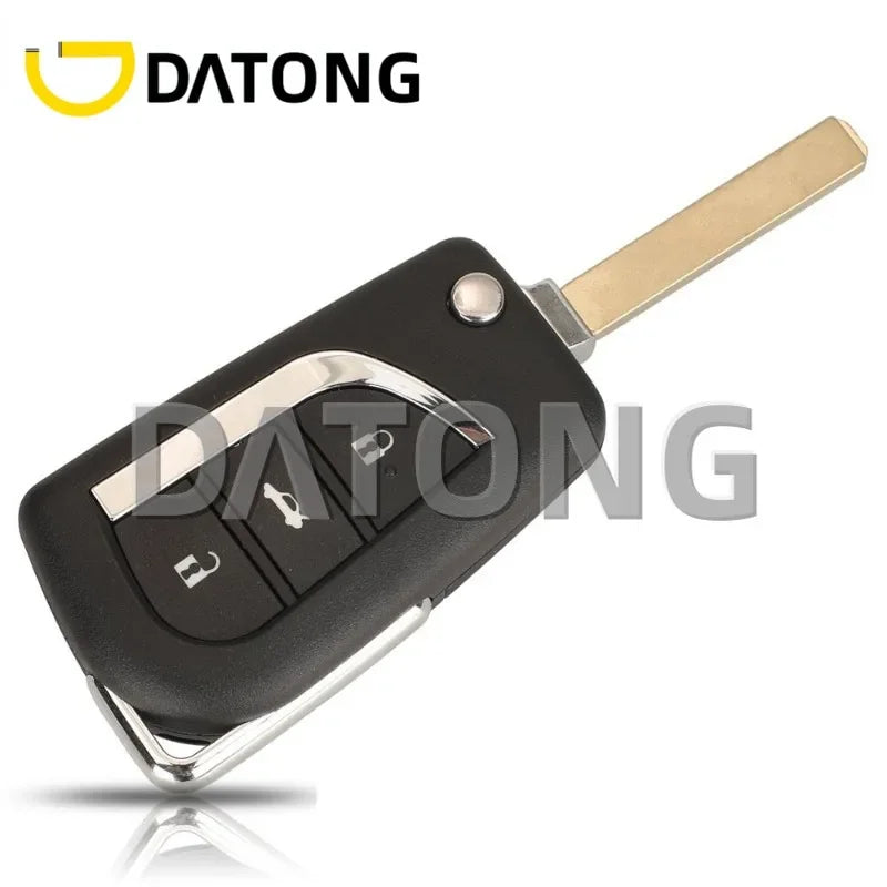 CHANKey VA2 Flip Remote Car Key Fob 433MHz H-8A For Toyota Aygo