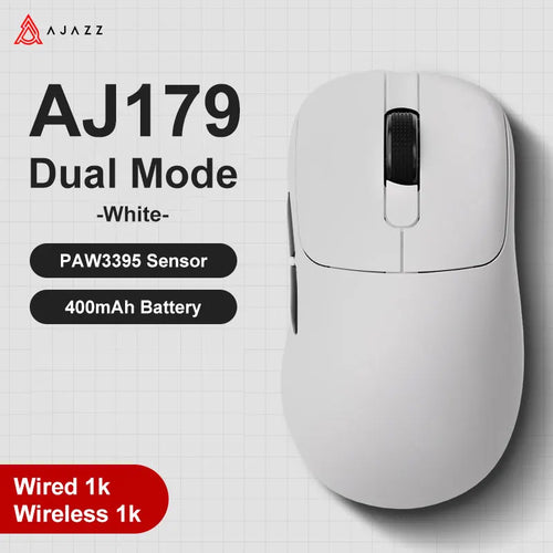 AJAZZ AJ179 PRO PAW3395 Lightweight Wired Wireless Mouse with Magnetic