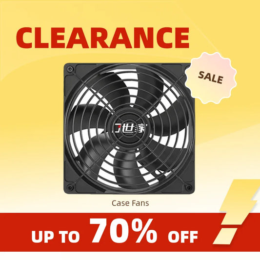 Clearance_TEUCER Computer Case Fan 80x80x25mm 120x120x25mm 5V USB