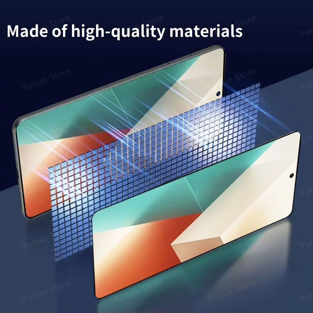 5PCS Tempered Glass For Redmi Note 13 Pro 12 11 Pro 11S Note 8 9 10