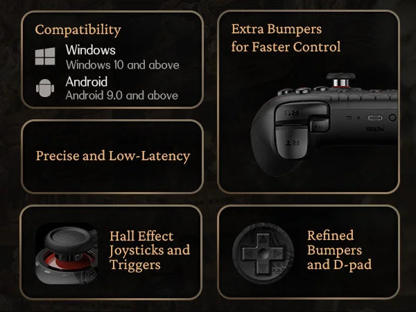 8BitDo & Black Myth : Wukong，Ultimate 2C Wireless 、Wired Gaming