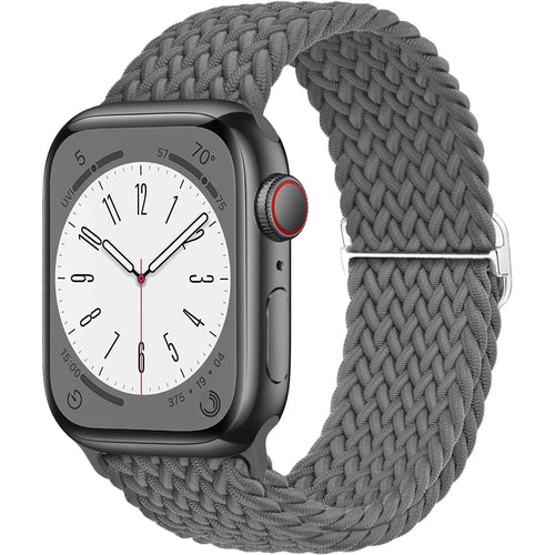 Braided Solo Loop For Apple watch band 45mm 44mm 40mm 49mm 38 41mm