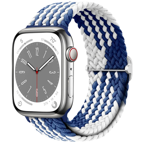 Braided Solo Loop For Apple watch band 45mm 44mm 40mm 49mm 38 41mm
