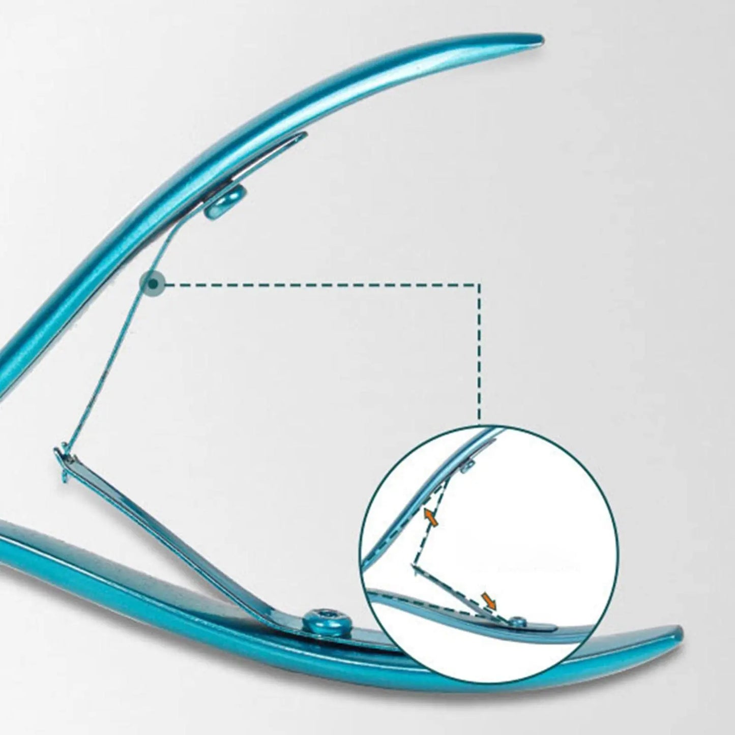 1iece Toenail Clipper Straight Blade for Ingrown and Thick Nails