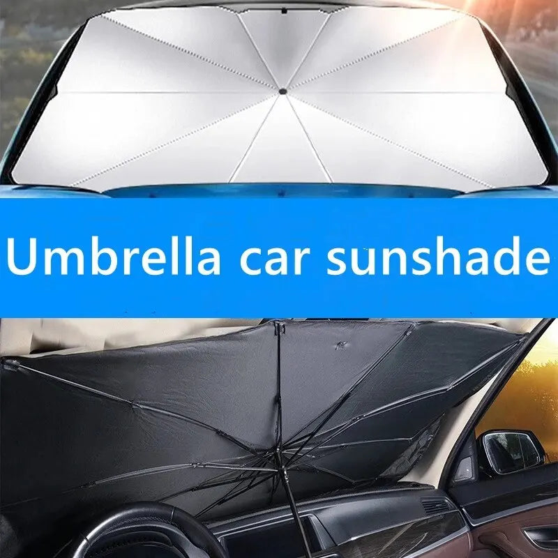 Umbrella Sunshade Car Sunshade Car Sunshade Retractable Sunscreen Heat