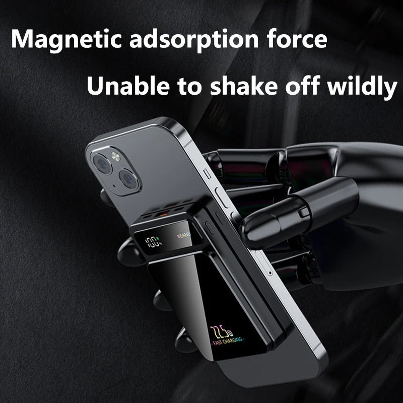 Lenovo 50000mAh Magnetic Wireless Charger Power Bank Portable External