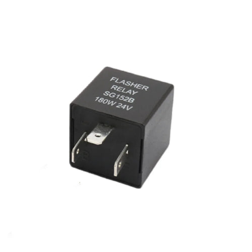 Car Flasher Relay Turn Signal 12V 24V Car Motorcycle Steering Relay