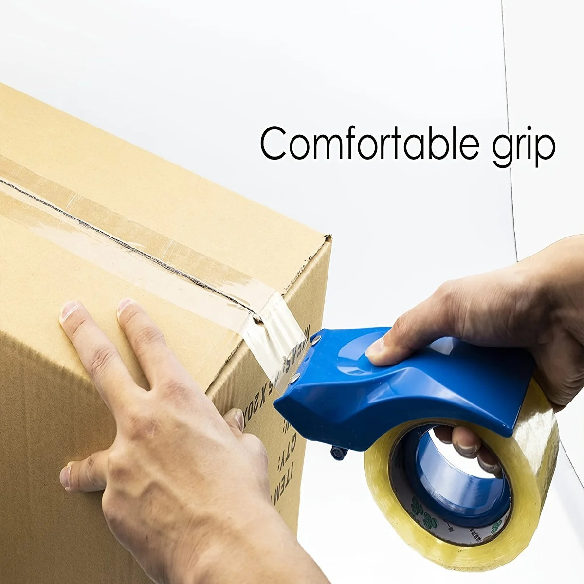 Heavy Duty Shipping Tape Dispenser,Reusable, Replaceable, Eco-Friendly