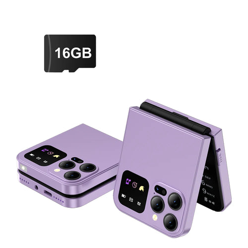 SERVO Classic Color Flip Mobile Phone Auto Call Record FM Radio Speed