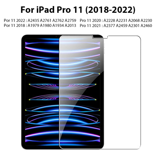 Tempered Glass Screen Protector For IPad Pro 12.9 12 9 11 13 inch 2024