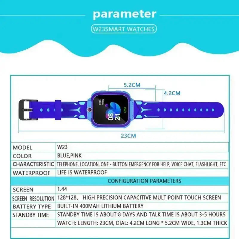 Kids Watches 2G Call Kids Smart Watch Children SOS Waterproof
