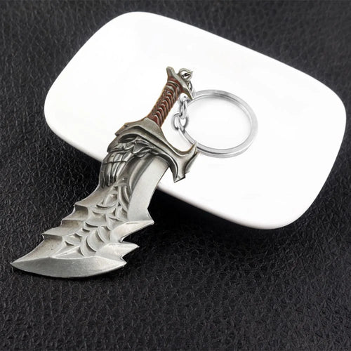 Game God of War Ragnarok Keychain Kratos The World Serpent Jormungandr