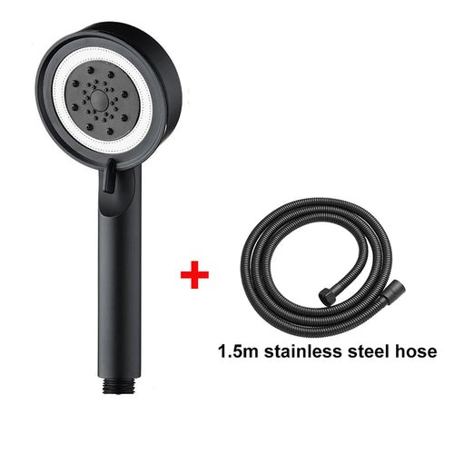 5 Modes Bathroom Shower Head Handheld High-Pressure Water Saver