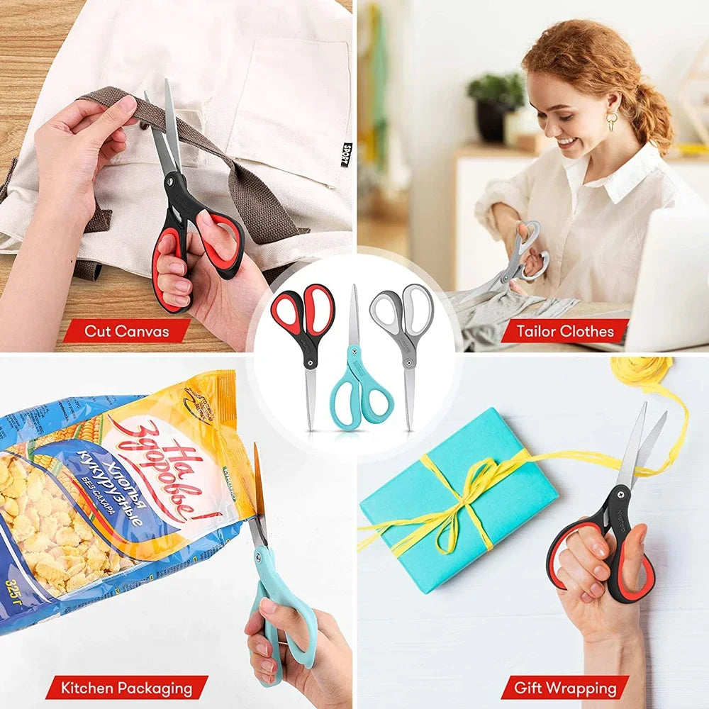 Stainless Steel Tailor Scissors Sewing Fabric Cut Cross Stitch Scissor