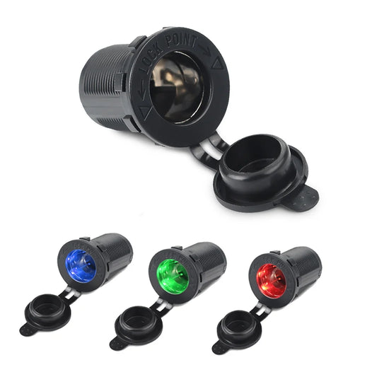 Car Cigarette lighter Socket Automobile 12V-24V Waterproof Adapte