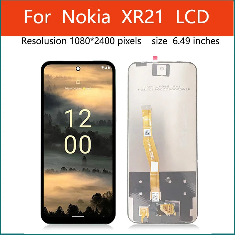 For Nokia XR21 LCD Display Touch Screen Digitizer Assembly Screen