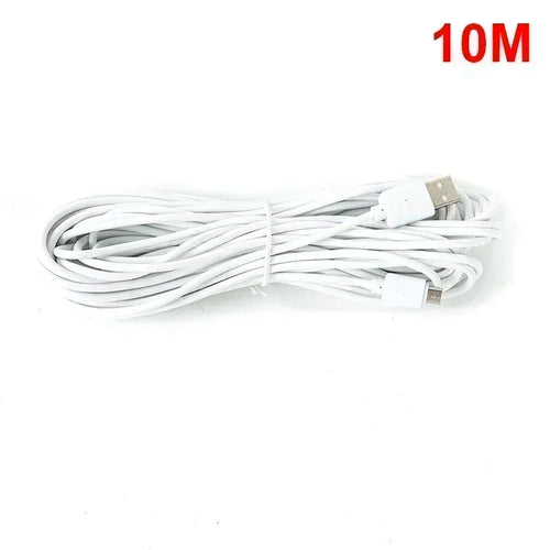 Premium 10/5/3/2/1m Extra Long Micro USB Extension Data Cable for