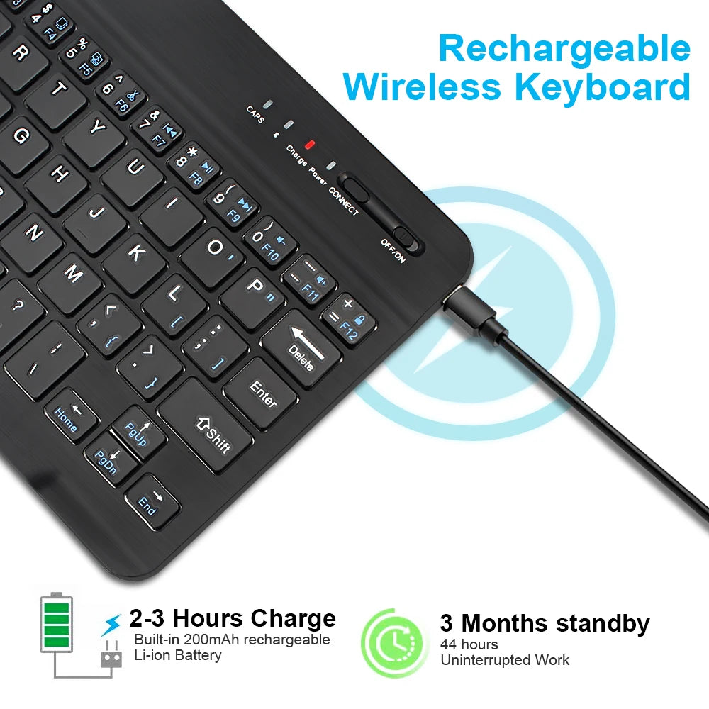 Bluetooth Wireless Keyboard Mini Keyboard For Laptop Tablet Phone Ipad