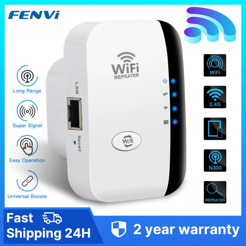 FENVI 300Mbps Wireless WIFI Repeater Remote Wifi Extender WiFi