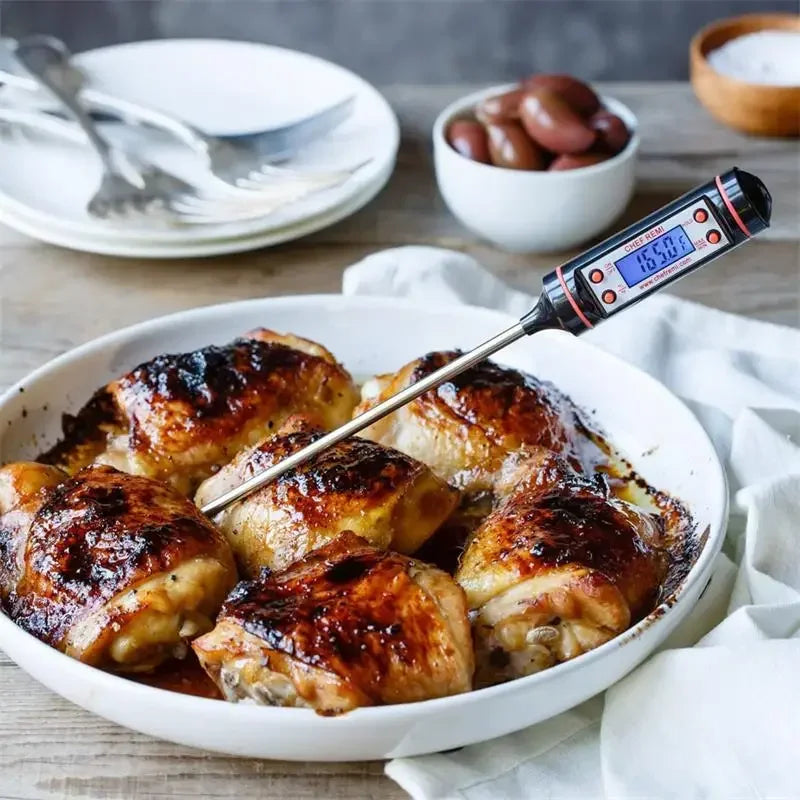 Thermometer Digital Probe Thermometer Kitchen Water Temperature Oil