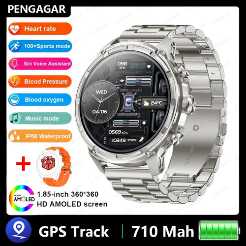 V99 1.85-inch Ultra HD Smart Watch NFC sensing Bluetooth Call 710 Mah
