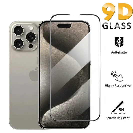 1 PCS Tempered Glass For iPhone 16 Pro Max 16Pro Anti Scratch Screen