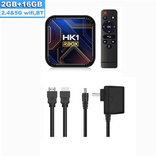 HK1 RBOX K8S Android 13 TV BOX Rockchip RK3528 2.4G 5G WIFI BT 4.0 8K