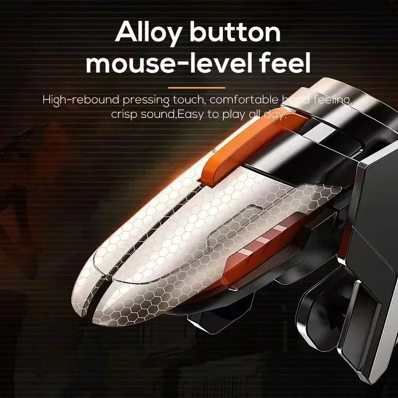 MEMO 6 Finger Mobile Phone ABS Game Trigger AK06 for PUBG Aim Shooting