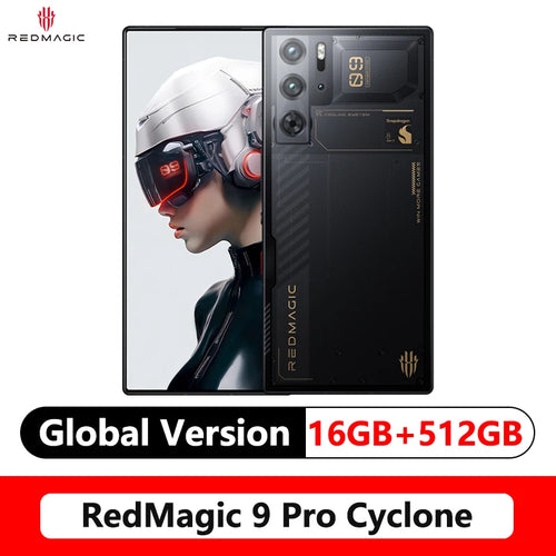 RedMagic 9 Pro Global Version 5G Phone 6.8" Q9+ Full Flat FHD+ Gaming