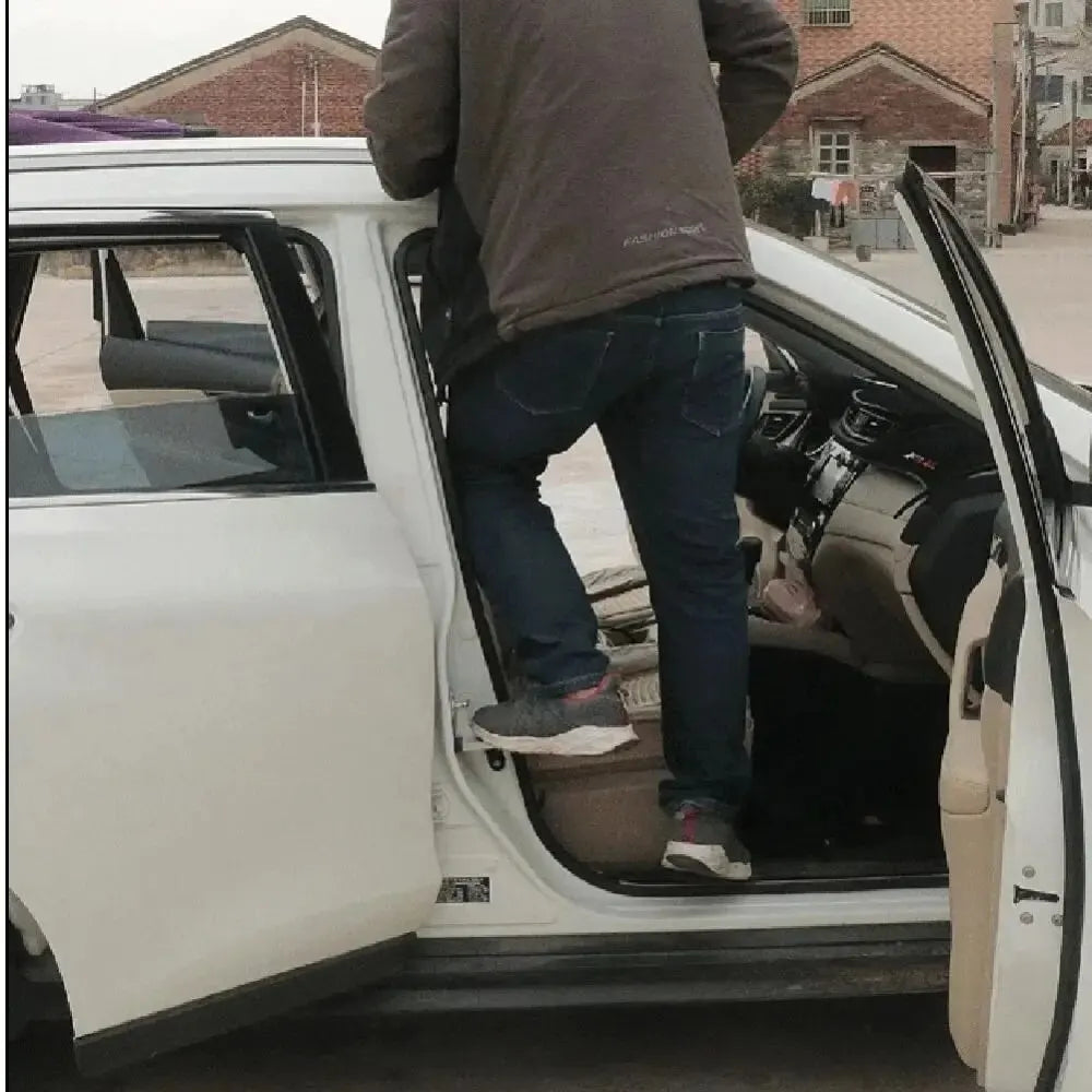 1pc Car Foot Pedal Aluminum Door Pedal Universal Mini Auxiliary Pedal