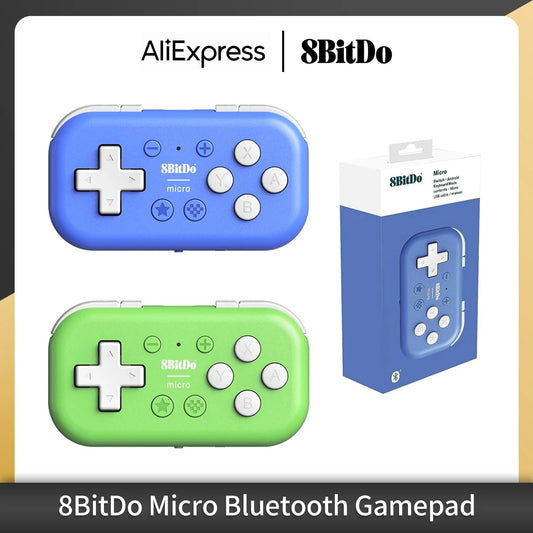 8Bitdo Micro Bluetooth Gamepad Pocket-sized Mini Game Controller for