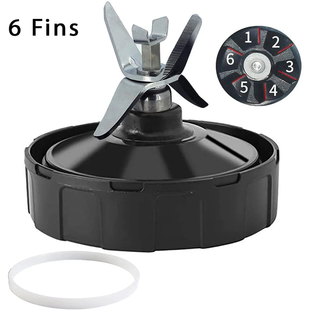 For Ninja Blender Replacement Parts Assembly 6 Fins, Extractor Blade