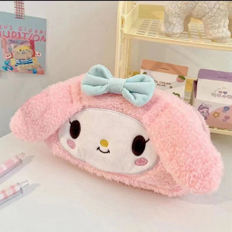 Sanrio Kuromi Melody Cinnamoroll Pencil Pouch Large Capacity Pen Case
