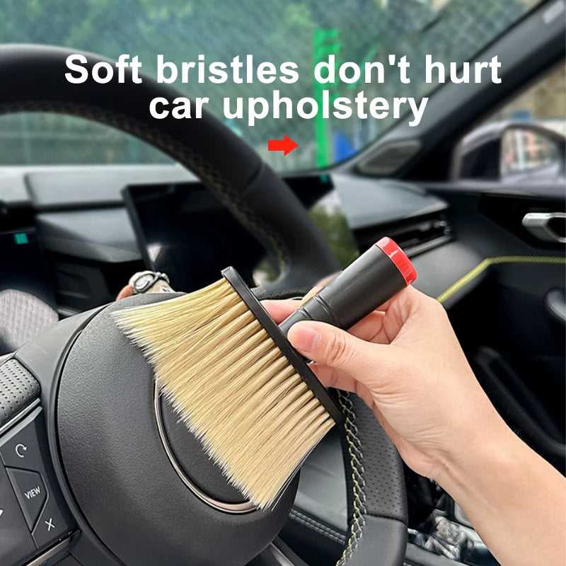 SEAMETAL Multifunctional Car Cleaning Brush Auto Air Outlet Gaps Dust