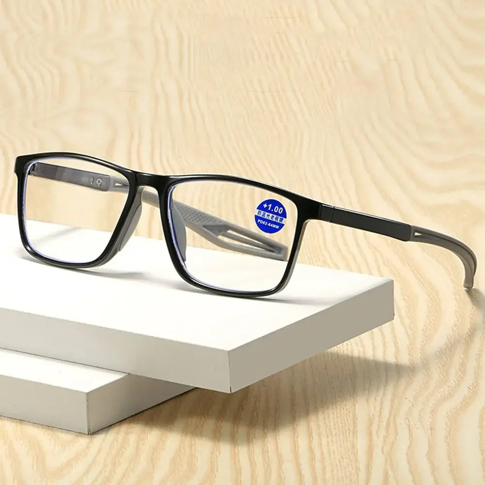 Unisex Ultralight Silicone TR90 Sports Blue Light Blocking High